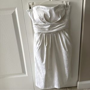Like New! Strapless Dress with Bow
